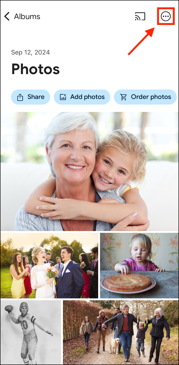 Google Photos > Album > More.PNG