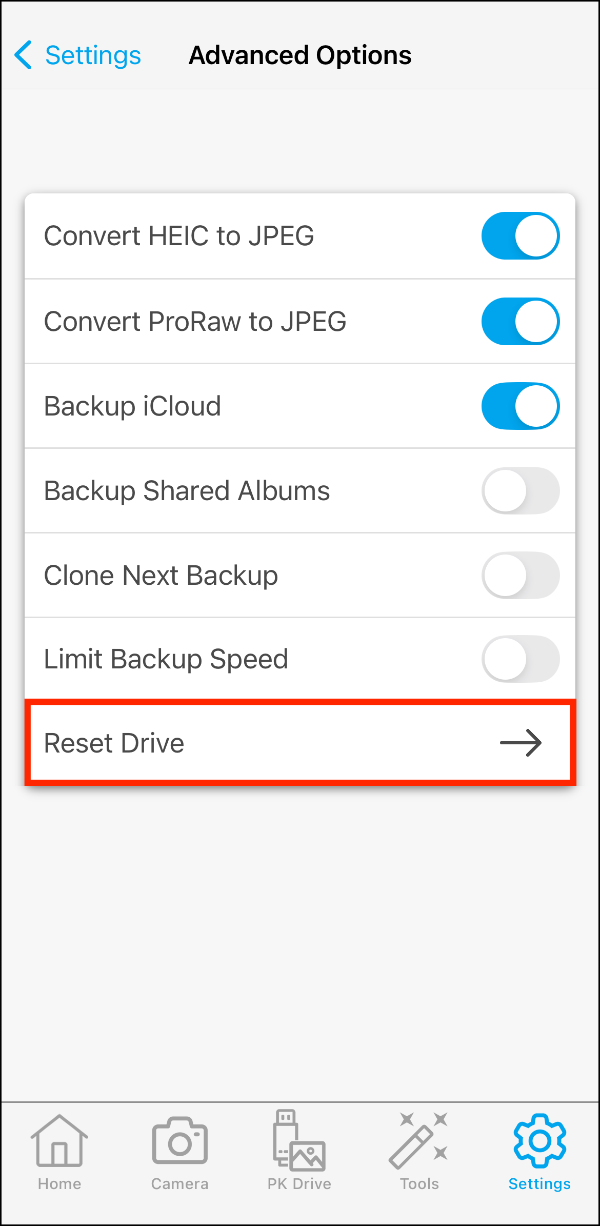 Advanced Options > Reset Drive (non device specific).PNG