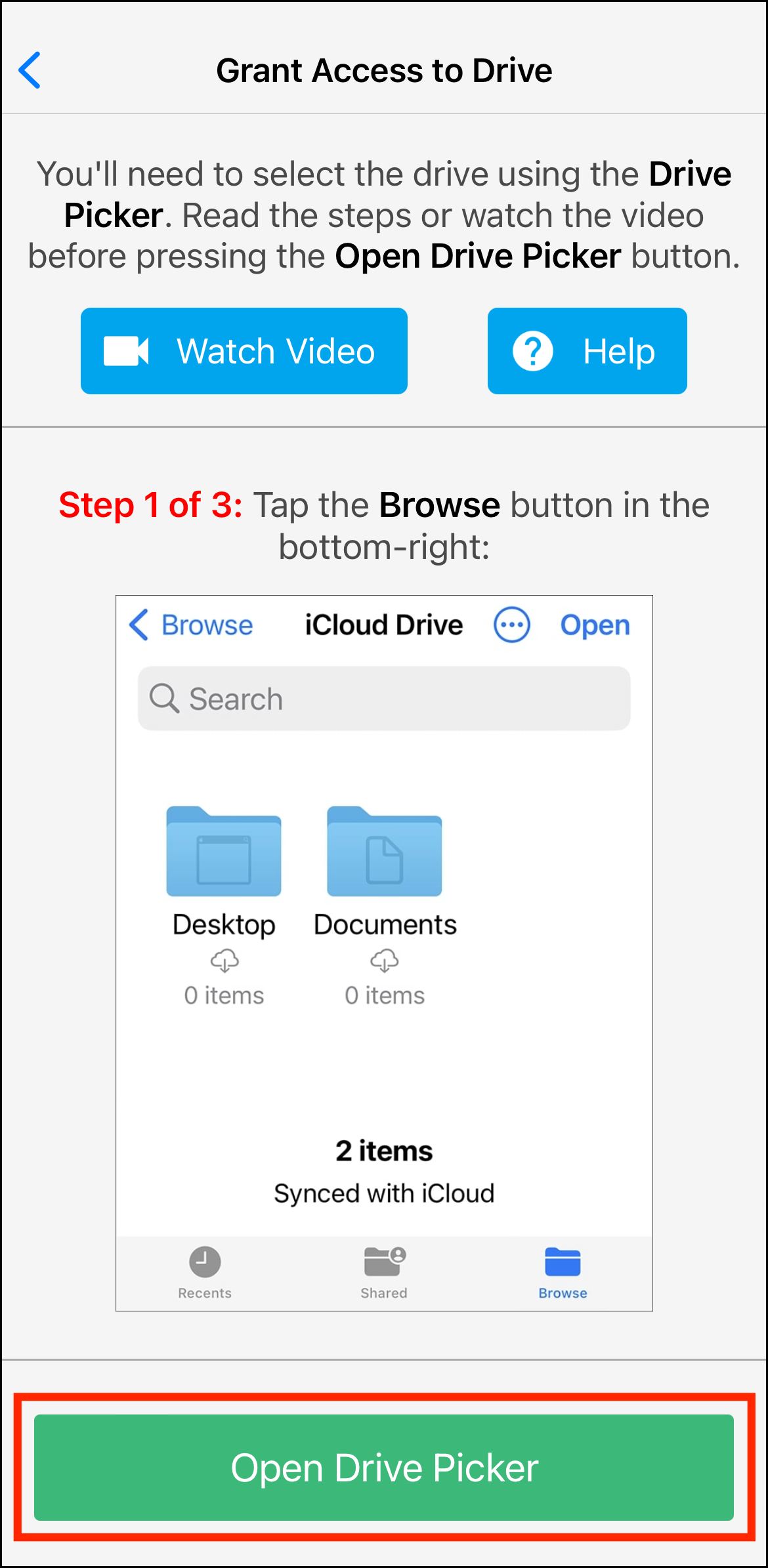 Drive Picker Instructions > Open Drive Picker.PNG