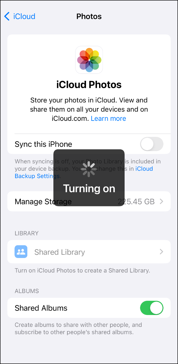 iCloud Photos > Turning on.PNG